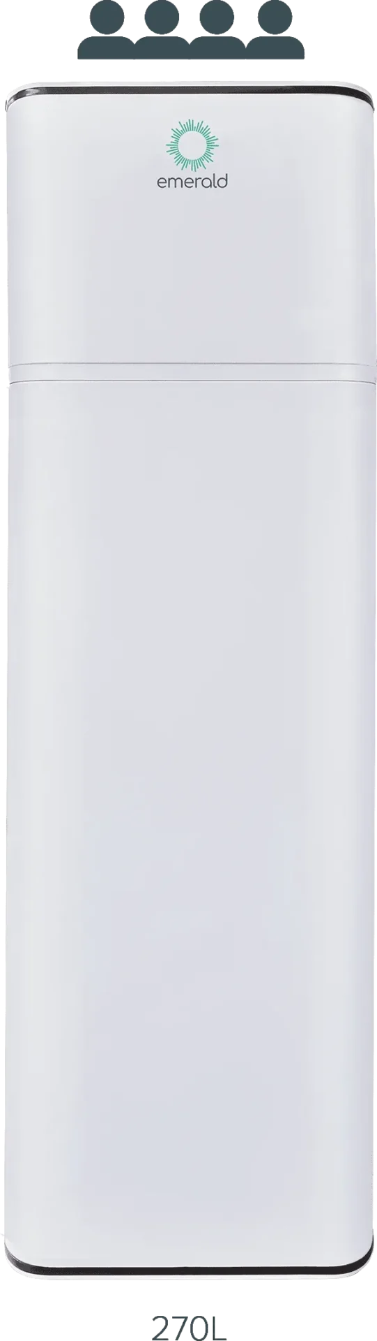 Emerald Heat Pump - All-In-One Hot Water Heat Pump Pro - Sizes